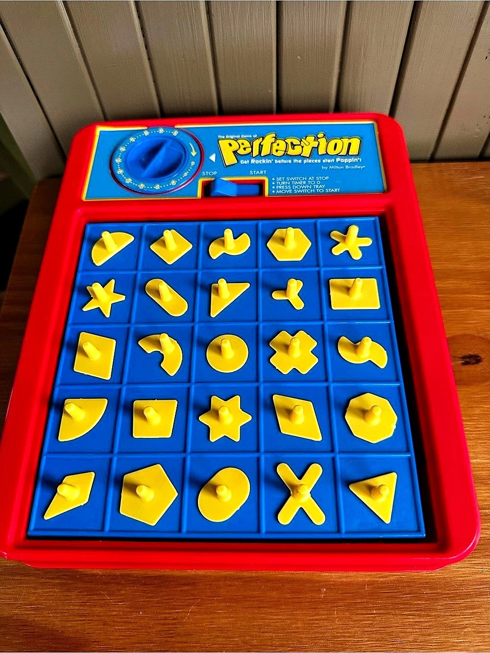 Hasbro Perfection Kids Board Game with Original Box 2006